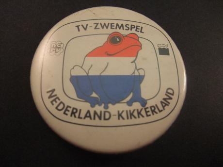 NCRV TV - Zwemspel televisieprogramma Nederland Kikkerland 1983